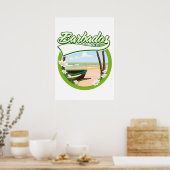 Barbados Reislogo Poster (Keuken)
