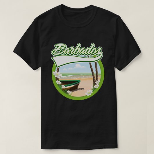 Barbados Reislogo T-shirt (Design voorkant)