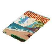 Barbados-reisposter Magneet (Linkerzijde)