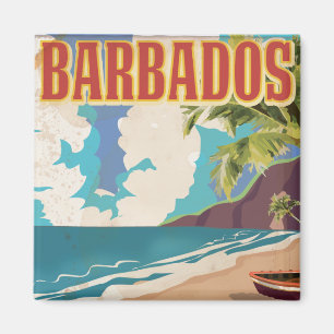 Barbados-reisposter Magneet