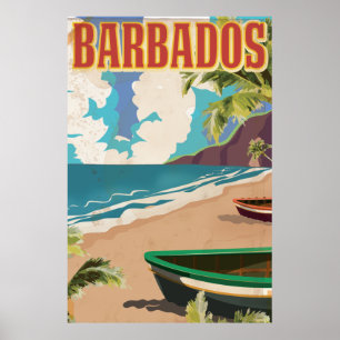 Barbados reisposter poster