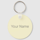 Barbados Retro Caraïben  eiland Souvenir Sleutelhanger (Achterkant)