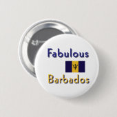 barbados ronde button 5,7 cm (Voorkant /achterkant)