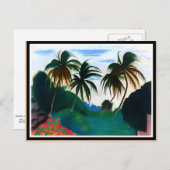 Barbados, schilderij van Joseph Stella Briefkaart (Voorkant / Achterkant)