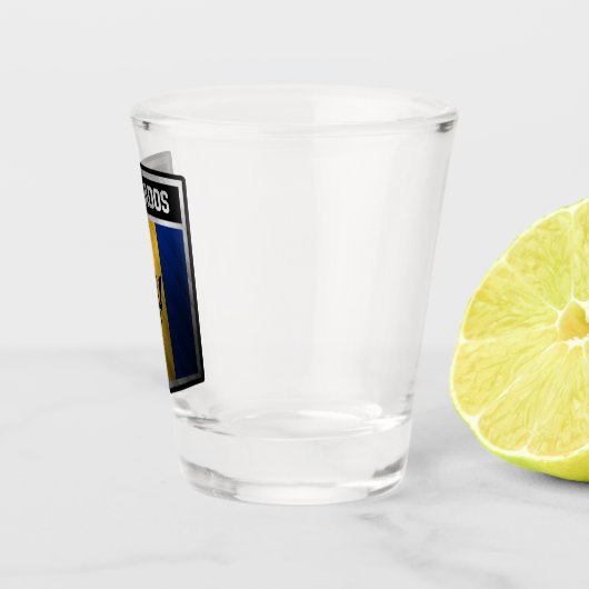 Barbados Shot Glas (Rechts)