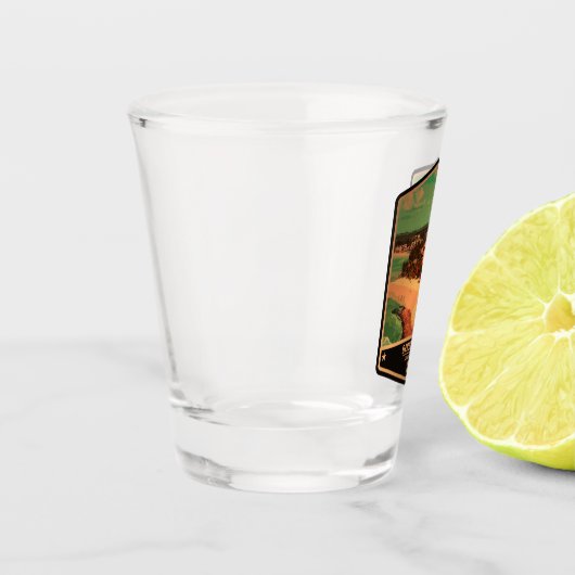 Barbados Shot Glas (Links)