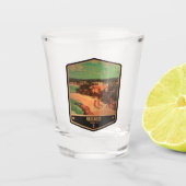 Barbados Shot Glas (Voorkant)