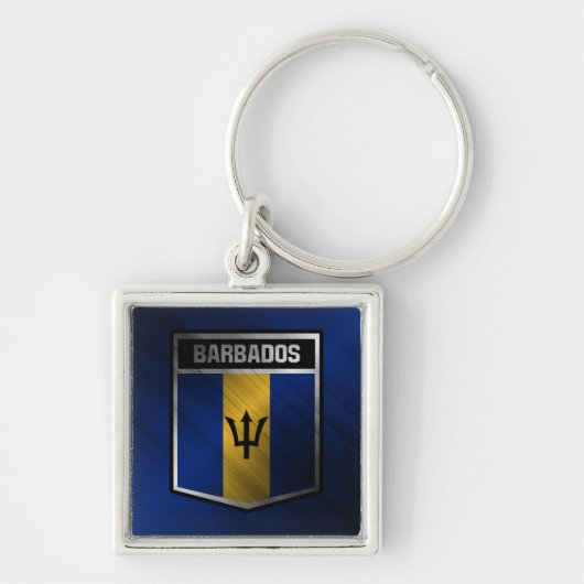 Barbados Sleutelhanger (Voorkant)