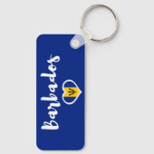 Barbados Sleutelhanger (Achterkant)