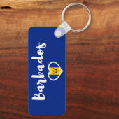 Barbados Sleutelhanger (Achterkant)