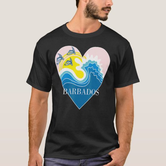 Barbados souvenir   for men women t-shirt (Voorkant)
