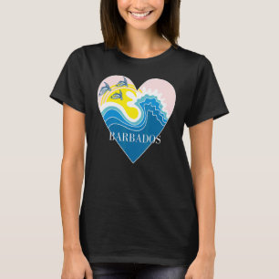 Barbados souvenir voor mannen vrouwen t-shirt