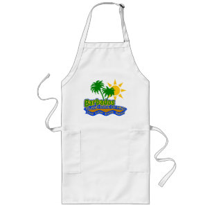 Barbados State of Mind Apron - kies stijl Lang Schort