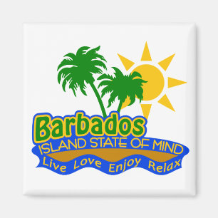 Barbados State of Mind magnet