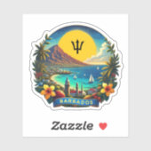 Barbados Sticker (Vel)