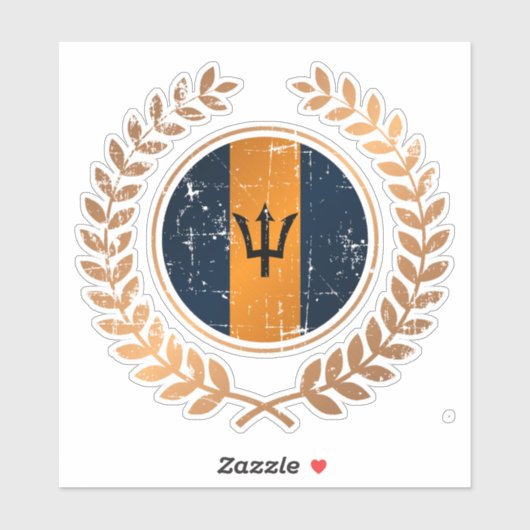 Barbados Sticker (Vel)