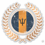 Barbados Sticker (Voorkant)
