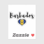 Barbados Sticker (Vel)