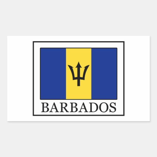 Barbados sticker (Voorkant)