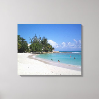 Barbados Stranden Canvas Afdruk
