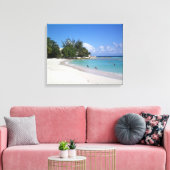 Barbados Stranden Canvas Afdruk (Insitu (Woonkamer))