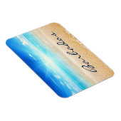 Barbados strandzonnescherm magneet (Rechterzijde)