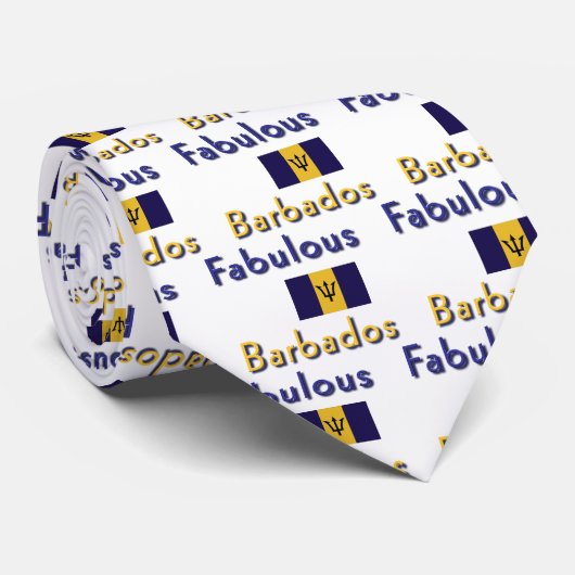 barbados stropdas (Opgerold)