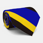 Barbados Stropdas van de vlag Stripe kleuren (Opgerold)