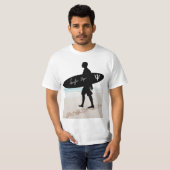 Barbados Surf omhoog T-shirt (Voorkant volledig)