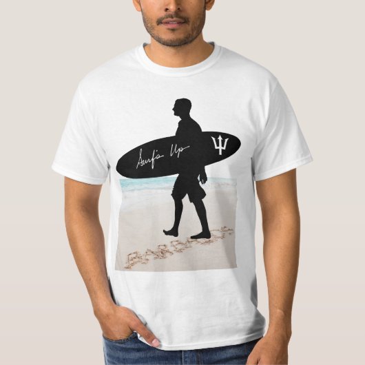 Barbados Surf omhoog T-shirt (Voorkant)
