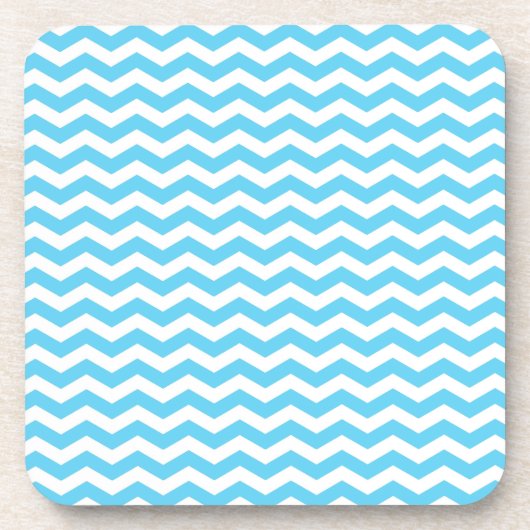 Barbados Surf Wave Chevron Bier Onderzetter (Voorkant)