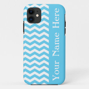 Barbados Surf Wave Chevron met naam Case-Mate iPhone Case