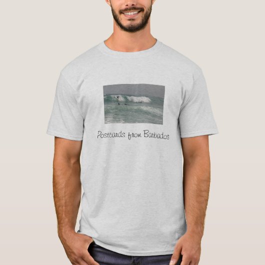 Barbados Surfing T-shirt (Voorkant)