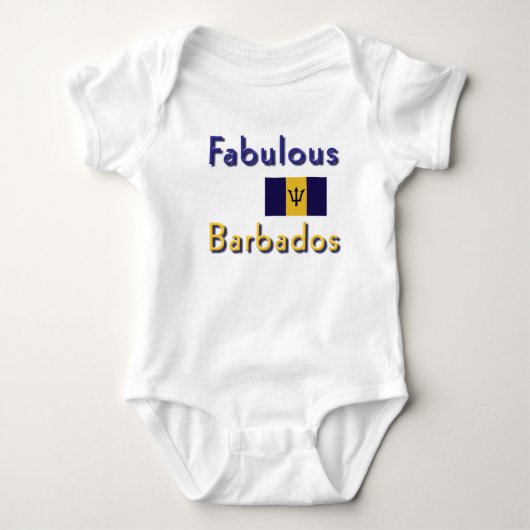 Barbados T-shirts met geweldige barbados (Voorkant)