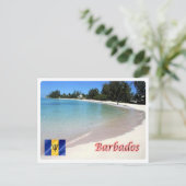 Barbados - The Beach - Briefkaart (Staand voorkant)