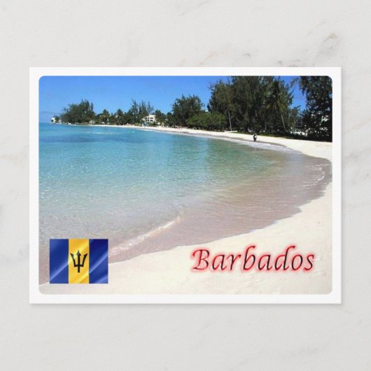 Barbados - The Beach - Briefkaart (Voorkant)