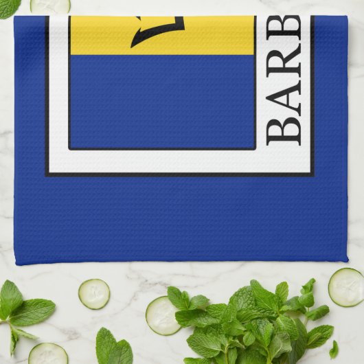 Barbados Theedoek (Gevouwen)