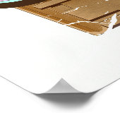 Barbados Tropische visreisposter Poster (Hoek)