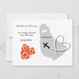 Barbados Trouwlocatie Bewaar de Datum Save The Date
