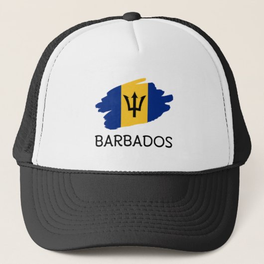 Barbados Trucker Hat Pet (Voorkant)