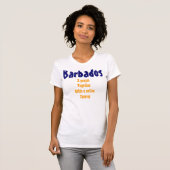 Barbados verenigde mensen t-shirts (Voorkant volledig)