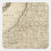 Barbados Vierkante Sticker (Voorkant)