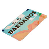 Barbados vintage reisposter magneet (Linkerzijde)