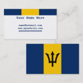 Barbados Visitekaartje (Voorkant / Achterkant)
