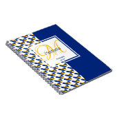 BARBADOS Vlag Aangepast monogram Jouw naam toevoeg Notitieboek (Rechterzijde)