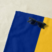 Barbados vlag & Barbados geborduurde / badhanddoek (In situ)