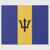 Barbados vlag cadeaupapier (Vlak)
