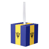 Barbados vlag decoratie (Achter hoekig)