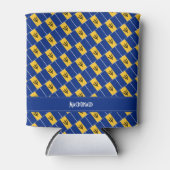 BARBADOS-vlag gepersonaliseerd Blikjeskoeler (Voorkant)