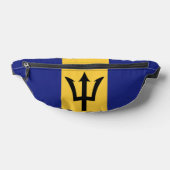 Barbados vlag heuptasje (Liggend)